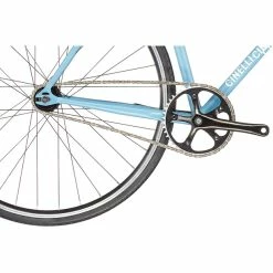 Cinelli Gazzetta Track Blau -Cityräder magasin en ligne cinelli gazzetta track grey sky morning 6