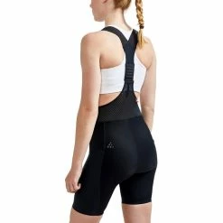 Craft ADV Aero Trägershorts Damen Schwarz -Cityräder magasin en ligne craft adv aero bib shorts women black 6