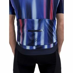Craft ADV Aero Kurzarm Trikot Herren Blau/rot -Cityräder magasin en ligne craft adv aero ss jersey men blaze multi 4