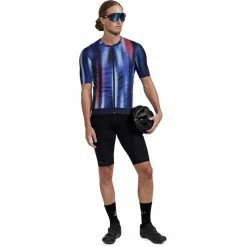 Craft ADV Aero Kurzarm Trikot Herren Blau/rot -Cityräder magasin en ligne craft adv aero ss jersey men blaze multi 6