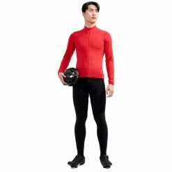 Craft ADV Bike Essence Langarm Trikot Herren Rot -Cityräder magasin en ligne craft adv bike essence ls jersey men bright red 5
