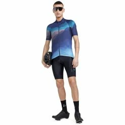 Craft ADV Endur Graphic Kurzarm Trikot Herren Türkis -Cityräder magasin en ligne craft adv endur graphic ss jersey men aquamarine multi 6