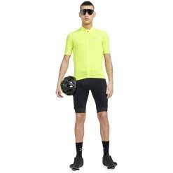 Craft ADV Endur Lumen Kurzarm Trikot Herren Gelb -Cityräder magasin en ligne craft adv endur lumen ss jersey men flumino flumino 6