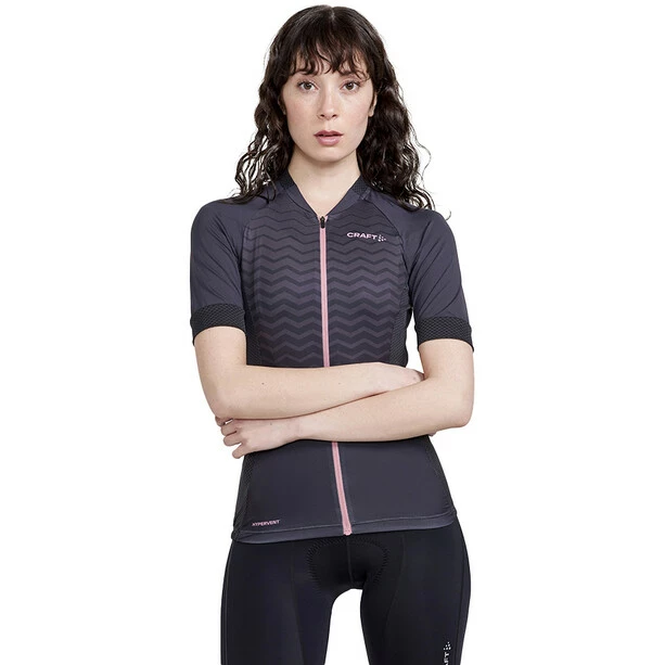 Craft ADV Endur Kurzarm Trikot Damen Schwarz 4 Craft ADV Endur Kurzarm Trikot Damen Schwarz – Bild 2