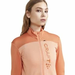 Craft Core Bike SubZ Langarm Trikot Damen Orange -Cityräder magasin en ligne craft core bike subz ls jersey women glow rusty glow 6