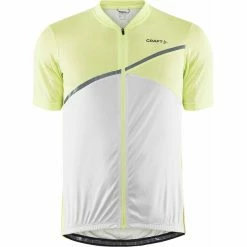 Craft Gore Wear Core Endur Logo Kurzarmtrikot Herren Weiß/gelb