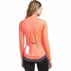 Craft Pro Bike SubZ Lumen Langarm Trikot Damen Orange -Cityräder magasin en ligne craft pro bike subz lumen ls jersey women shock 3