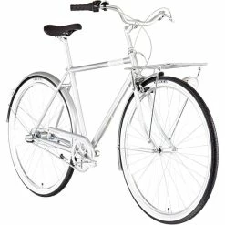 Creme Caferacer Uno 3-Gang Herren Silber