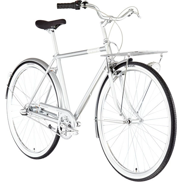 Creme Caferacer Uno 3-Gang Herren Silber 3 Creme Caferacer Uno 3-Gang Herren Silber