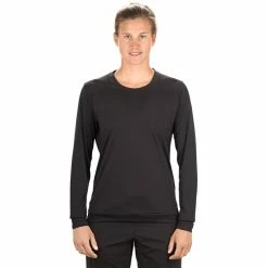 Cube AM Rundhalstrikot Langarm Damen Schwarz -Cityräder magasin en ligne cube am rundhalstrikot langarm damen black 3