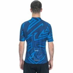 Cube ATX CMPT Kurzarm Trikot Mit Durchgehendem Reißverschluss Herren Blau -Cityräder magasin en ligne cube atx cmpt full zip ss jersey men blue 3