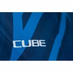 Cube ATX CMPT Kurzarm Trikot Mit Durchgehendem Reißverschluss Herren Blau -Cityräder magasin en ligne cube atx cmpt full zip ss jersey men blue 4