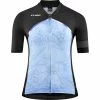 Cube Blackline Kurzarm Trikot Damen Blau -Cityräder magasin en ligne cube blackline ss jersey women blue pattern 1