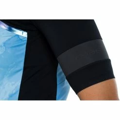 Cube Blackline Kurzarm Trikot Damen Blau -Cityräder magasin en ligne cube blackline ss jersey women blue pattern 5