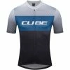 Cube Teamline CMPT Kurzarm Trikot Herren Schwarz/blau -Cityräder magasin en ligne cube teamline cmpt ss jersey men blacknbluengrey 1