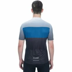 Cube Teamline CMPT Kurzarm Trikot Herren Schwarz/blau -Cityräder magasin en ligne cube teamline cmpt ss jersey men blacknbluengrey 3