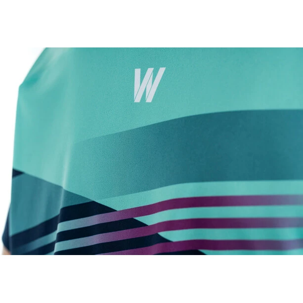 Cube Teamline Rundhals Kurzarm Trikot Damen Blau 7 Cube Teamline Rundhals Kurzarm Trikot Damen Blau – Bild 5