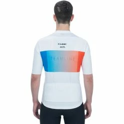 Cube Teamline Kurzarm Trikot Herren Weiß/bunt -Cityräder magasin en ligne cube teamline ss jersey men whitenbluenred 3