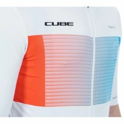 Cube Teamline Kurzarm Trikot Herren Weiß/bunt -Cityräder magasin en ligne cube teamline ss jersey men whitenbluenred 5