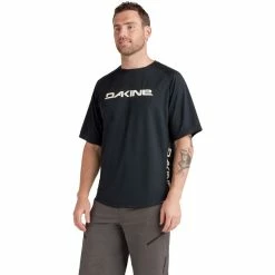 Dakine Thrillium Kurzarm Trikot Herren Schwarz