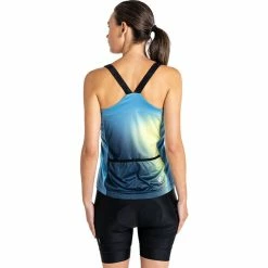 Dare 2b AEP Stimulus Weste Damen Blau -Cityräder magasin en ligne dare 2b aep stimulus vest women niagara blue sound print 6