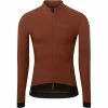 Dhb Aeron Thermal Langarm Trikot Herren Braun -Cityräder magasin en ligne dhb aeron thermal ls jersey men umber 1
