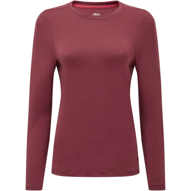 Dhb Trail Langarm DriRelease Trikot Damen Rot 3 Dhb Trail Langarm DriRelease Trikot Damen Rot