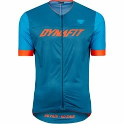 Dynafit Ride Light Kurzarm Tee Mit Durchgehendem Reißverschluss Herren Petrol/blau