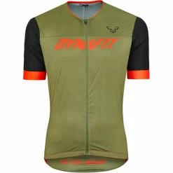 Dynafit Ride Light Kurzarm Tee Mit Durchgehendem Reißverschluss Herren Oliv/schwarz