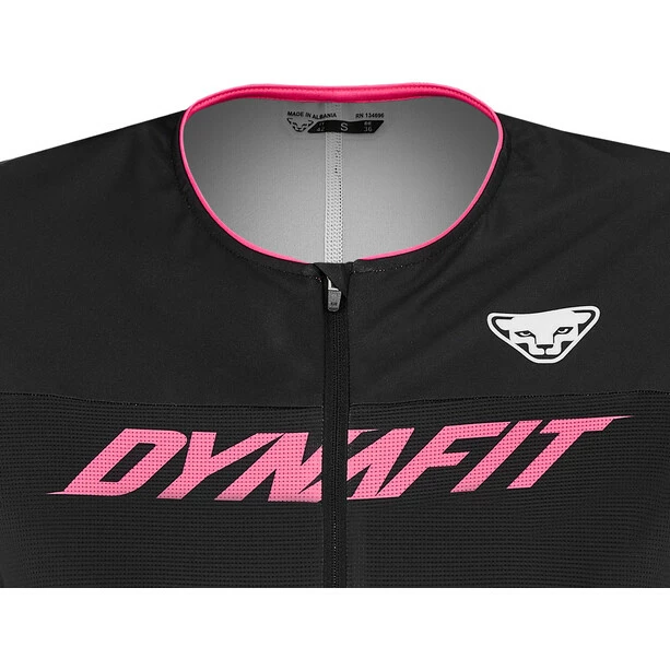 Dynafit Ride Light Kurzarm Tee Mit Durchgehendem Reißverschluss Damen Schwarz/weiß 4 Dynafit Ride Light Kurzarm Tee Mit Durchgehendem Reißverschluss Damen Schwarz/weiß – Bild 2