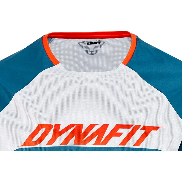 Dynafit Ride Kurzarm Tee Herren Petrol/weiß 4 Dynafit Ride Kurzarm Tee Herren Petrol/weiß – Bild 2