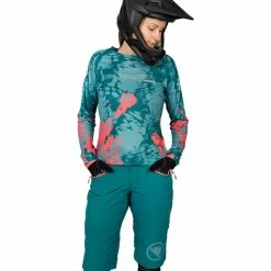 Endura SingleTrack II Shorts Damen Petrol -Cityräder magasin en ligne endura singletrack ii shorts women spruce green 3