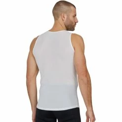 Endurance Bike Elite X1 Mesh Tech Ärmelloser Baselayer Herren Weiß -Cityräder magasin en ligne endurance bike elite x1 mesh tech sleeveless baselayer men white 4
