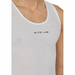 Endurance Bike Elite X1 Mesh Tech Ärmelloser Baselayer Herren Weiß -Cityräder magasin en ligne endurance bike elite x1 mesh tech sleeveless baselayer men white 6