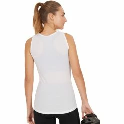 Endurance Bike Elite X1 Mesh Tech Ärmelloser Baselayer Damen Weiß -Cityräder magasin en ligne endurance bike elite x1 mesh tech sleeveless baselayer women white 4