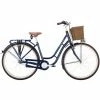 Excelsior Swan-Retro Alu 3-fach TSP Blau -Cityräder magasin en ligne excelsior swan retro alu 3 speed tsp dark blue 1