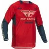 Fly Racing Evo Langarm Trikot Herren Rot -Cityräder magasin en ligne fly racing evo long sleeved jersey men red 1