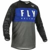 Fly Racing F-16 Langarm Trikot Kinder Blau/grau 1 Fly Racing F-16 Langarm Trikot Kinder Blau/grau -Cityräder magasin en ligne fly racing f 16 long sleeved jersey kids blue grey 1