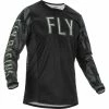 Fly Racing Kinetic S.E. Tactic Langarm Trikot Herren Schwarz