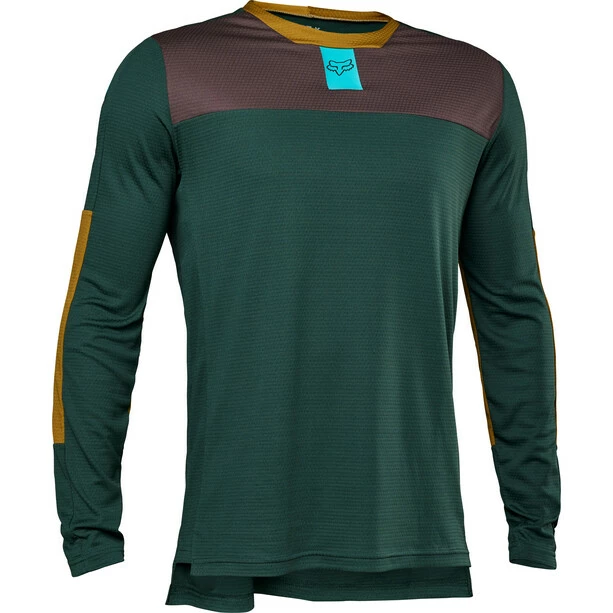 Fox Defend Foxhead Langarm Trikot Herren Petrol 3 Fox Defend Foxhead Langarm Trikot Herren Petrol