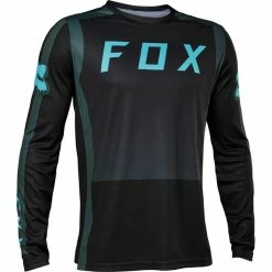 Fox Defend Langarm Trikot Jugend Schwarz