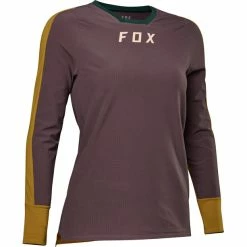 Fox Defend Langarm Thermo Trikot Damen Lila