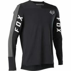 Fox Defend Pro Langarm Trikot Herren Schwarz