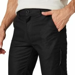Fox Essex Stretch Slim-Fit Hose Herren Schwarz -Cityräder magasin en ligne fox essex stretch slim pants men black black 5
