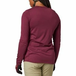 Fox Ranger Drireleas Mid Langarm Trikot Damen Rot 10 Fox Ranger Drireleas Mid Langarm Trikot Damen Rot -Cityräder magasin en ligne fox ranger drireleas ls mid jersey women dark maroon 3