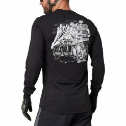 Fox Ranger Drirelease Langarm Trikot Herren Schwarz -Cityräder magasin en ligne fox ranger drirelease ls jersey men black 3