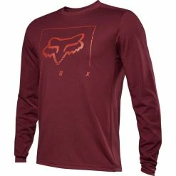 Fox Ranger Drirelease Tred Mid Langarm Trikot Herren Rot 7 Fox Ranger Drirelease Tred Mid Langarm Trikot Herren Rot -Cityräder magasin en ligne fox ranger drirelease tred ls mid jersey men dark maroon 3