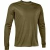 Fox Ranger Font Langarm Trikot Herren Oliv -Cityräder magasin en ligne fox ranger font ls jersey men olive green 1