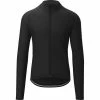 Giro Chrono Langarm Thermo Trikot Herren Schwarz