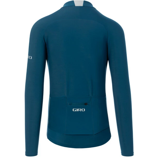 Giro Chrono Langarm Thermo Trikot Herren Blau 4 Giro Chrono Langarm Thermo Trikot Herren Blau – Bild 2